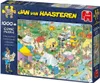 Jumbo Jan van Haasteren Puzzle - Camping in the Forest 1000 Náhled obrázku produktu 4