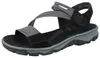 RIEKER Damen Trekkingsandale schwarz Textil/Kunstleder - Produktbild-Vorschau 16