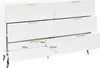 MODFU Kommode Sideboard mit 6 Schubladen, Schrank Buffet Produktbild-Vorschau 8