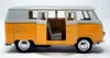 Modellauto T1 Bus 1963 mit Rückziehmotor gelb / beige Produktbild-Vorschau 6