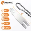 Zaagketting en zwaard 8 inch voor mini kettingzaag, set 3 Productafbeelding-voorbeeld 6