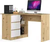 Scrivania Angolare B16 CLP SINISTRA OAK ARTISAN BIANCO con Anteprima dell’immagine prodotto 1
