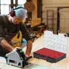 A person is using a circular saw in a workshop. Anteprima dell’immagine prodotto