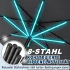 Parasol rond QEENTOE, diamètre 350 cm, avec manivelle et Voir les images du produit 4