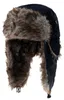 Herren Ushanka Russische Mütze mit Ohrenklappen Winddichte Produktbild-Vorschau 1