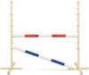 Hobby Horse Hurdle 120 cm avec deux barres rouge et bleu Voir les images du produit 5