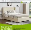 Juskys Polsterbett Savona 120x200 cm mit Matratze - Bett Produktbild-Vorschau 7
