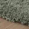 Volero - Shaggy Teppich Oval - Blaze Grün - 160x230 cm - Produktbild-Vorschau 3