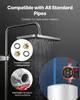 VEVOR circulatiepomp, 38 liter per minuut, circulatiepomp Productafbeelding-voorbeeld 6