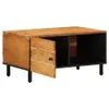 Couchtisch 80x50x40 cm Massivholz Akazie Produktbild-Vorschau 4