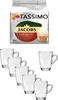 Café au Lait, + 6 Glastassen mit Henkel 310cc Produktbild-Vorschau 1