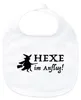 Huuraa Baby Lätzchen Hexe im Anflug White Klettverschluss  Produktbild-Vorschau 1