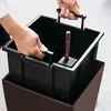 LECHUZA-Pflanzgefäß CUBICO Color 22 Muskat | Pflanzgefäß Produktbild-Vorschau 5
