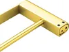 BALNEO Handtuchhaken QARX Modell 3 Glänzendes Gold Produktbild-Vorschau 2