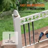 Metalowe tralki VEVOR do schodów, długość 19 x 19 x 810 mm, Podgląd zdjęcia produktu 5