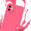 Cadorabo Hülle für Apple iPhone 12 Schutz Hülle in Rot TPU Produktbild-Vorschau 2