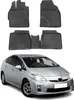 2009-2015 Toyota Prius tappetini TPE nero 4 pezzi Anteprima dell’immagine prodotto 1