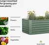 Blumfeldt vyvýšený záhradný záhon z pozinkovanej ocele, 180 Náhľad obrázku produktu 4