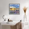Gerahmtes Poster - Schwarzer Rahmen - See Brücke - 60x60 cm Produktbild-Vorschau 6