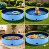 Faltbarer Hundepool Hundekojec 120x30 cm 300L 120x120x30 cm Produktbild-Vorschau 1