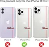 NALIA 360° Ring Handy Hülle für iPhone 11 Pro, Glitzer Produktbild-Vorschau 4