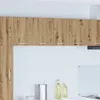 vidaXL Armadio a muro con anta Artisan in rovere e bianco Anteprima dell’immagine prodotto 2