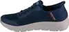 Side view of a blue Skechers sneaker. Anteprima dell’immagine prodotto