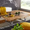 Table basse ASURA 115 x 25 x 58 cm acacia massif bois Voir les images du produit 5
