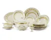 Zestaw obiadowy Sonata, czeska porcelana, kość słoniowa, Podgląd zdjęcia produktu 1