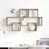 vidaXL Wandregal Wandhalterung Artisan-Eiche 82 x 15 x 51 Produktbild-Vorschau 4