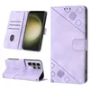 Hülle für Samsung Galaxy S23 Ultra Prägung Flip Leder Produktbild-Vorschau 2