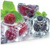 Küchenrückwand Spritzschutz Glas mit Motiv Eiswürfel Produktbild-Vorschau 1