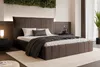 FEDVE Polsterbett Acate aus Velvet 180x200 cm, Braun Produktbild-Vorschau 2
