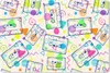 MuchoWow® Mauspad Mousepad Muster - Retro - Kassette - Produktbild-Vorschau 1