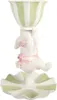 Clayre & Eef figurka dekoracyjna królik Ø 15x24 cm biały Podgląd zdjęcia produktu 4