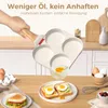 YASHE 4-Loch Pfanne für Pfannkuchen, Antihaft-Bratpfanne Produktbild-Vorschau 8