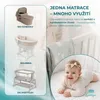 Lantigo AERO Dětská Matrace Oválná 70x37x6 cm Oboustranná – Náhled obrázku produktu 5