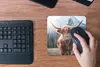 MuchoWow® Mauspad Mousepad Schottischer Hochländer - Kuh - Produktbild-Vorschau 4