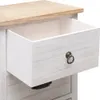 vidaXL Bočná skrinka 35x25x87 cm z masívneho dreva Náhľad obrázku produktu 5