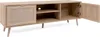 CALICOSY - Meuble TV 2 portes L150 cm - Impression Rotin - Voir les images du produit 8