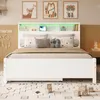 Funktionsbett 120x200 cm Kiefer Massivholz Doppelbett mit Produktbild-Vorschau 3