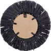 Runder Wandspiegel Schwarz 32cm - Boho Stil Produktbild-Vorschau 5