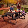 Lifetime Classic klappbarer Picknicktisch 6ft Produktbild-Vorschau 4