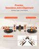 A tool for aligning and leveling seams, shown on a tiled floor. Produktbild-Vorschau