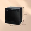 KlarsteinAmazonia 8, myčka nádobí, 1620 W, , 8 sad nádobí, Náhled obrázku produktu 6