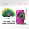 Yeston R7 350 4G D5 6MINIDP Grafická karta pro 6 obrazovek Náhled obrázku produktu 6