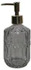 Clayre & Eef Seifenspender 400 ml Schwarz Glas Produktbild-Vorschau 1