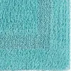HOMESCAPES XXL-Badematte aqua 70x120 cm aus 100% Baumwolle Produktbild-Vorschau 2