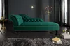 Chesterfield Design Récamière 170cm smaragdgrün Samt mit Produktbild-Vorschau 2