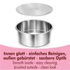 Backform Set Edelstahl 4er-Set Cupcakes mit Hebeboden Produktbild-Vorschau 4